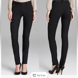 Theory Elly 2 Classical Black Knit pants with pockets Sz S